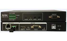 4K坐席接收盒（网口）  K-4MS100R-4K
