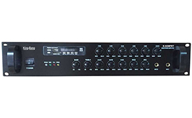 带MP3/收音机/六分区音量可调合并式功放    K-120MFBT